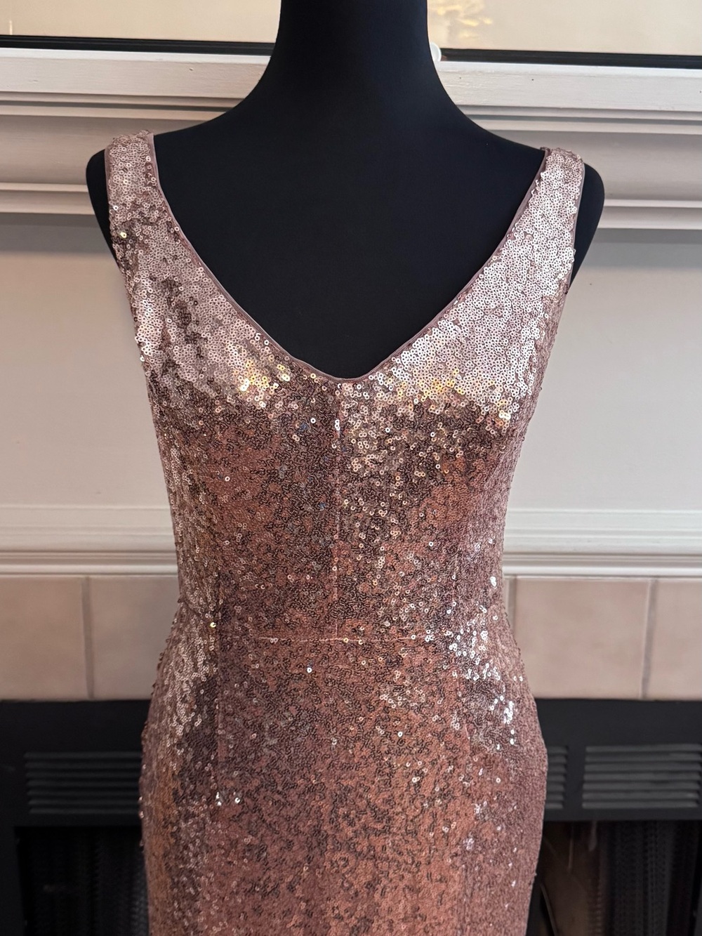 New Jump Rose Gold Formal Dress - Picture 3 of 8